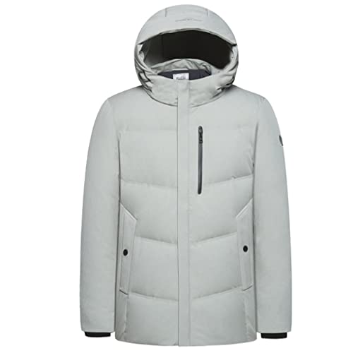 WCN Steppjacke Herren Daunenjacke Mit Kapuze Warme Wintermäntel Leichte...