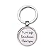 Produktbild LJSLYJ Auto Schlüsselanhänger, Drive Safe Schlüsselbund Hübscher Ich liebe dich Geschenk für Ehemann Boyfriend ihn, Autofahrer Trucker Keychain Geschenke