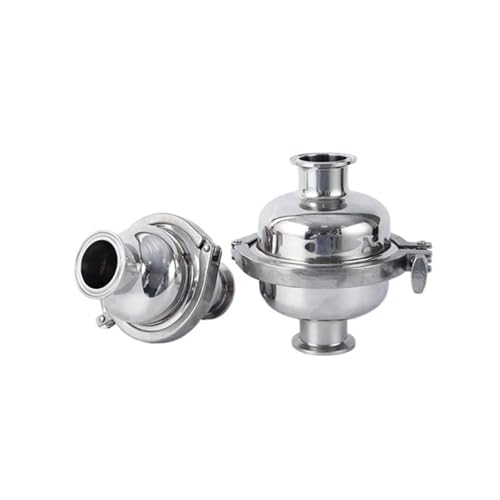 Vanne de filtration sanitaire en acier pour éliminer les impuretés de brassage