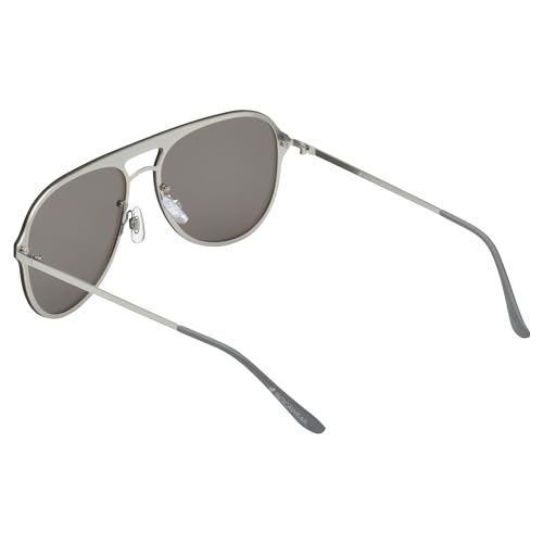 Image of Rocawear mens R1522 Stainless Metal Shield Uv400 Protective Aviator Pilot Sunglasses. Gifts for Men With Flair, 150 Mm Aviator Sunglasses