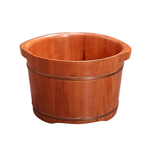 Spa de pies de madera BABYCE con barril de roble