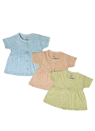 Funny Bear Baby Girl Dress | New Born Baby Girl Frock Dress