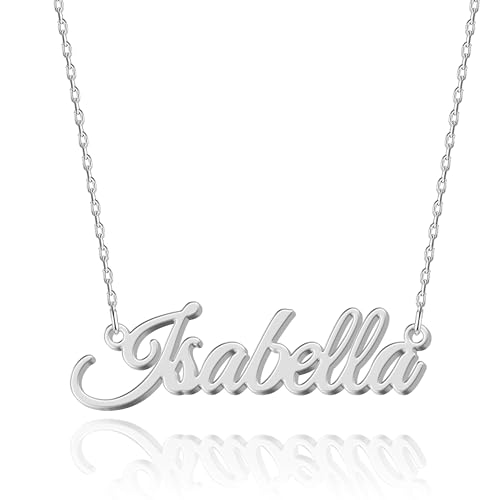 UMAGICBOX Namenskette für Mädchen Isabella - Personalisierter...