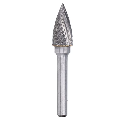 Fresa rotatoria con mango de 6 mm y forma cónica para esmeril miniatura 1