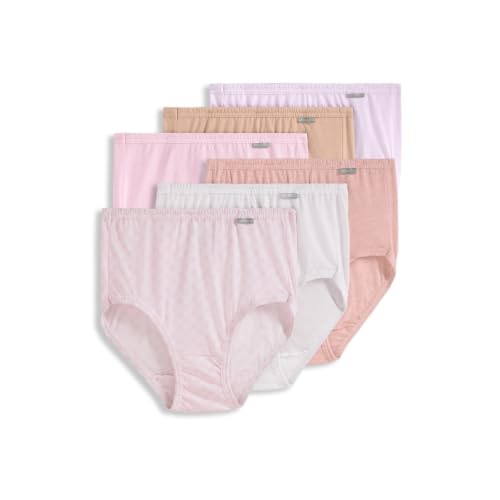 Image of Jockey Women's Underwear 100% Cotton Elance Brief - 6 Pack
