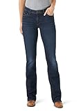 Wrangler Willow Mid Rise Performance Waist Boot Cut Ultimate Riding Jean, Maggie, 13-36