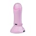 Portable Brazilian Depilatory Wax Warmer Hair Removal Machine - Electric Depilatory Roll On Wax Heater Home Waxing Machine with LED Light for Travel & At-home Waxing & SPA, Pink by IeBilif