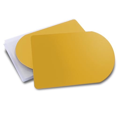 Tarjetas de visita de metal anodizado dorado de alta calidad para grabado láser