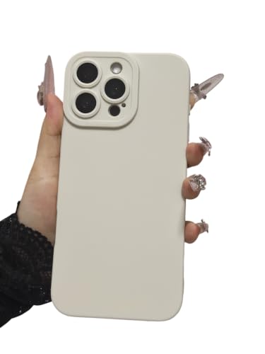 Coque iPhone 16 Pro silicone blanc élégante et housse de protection premium