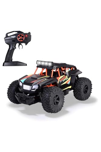 Dickie Toys &ndash; RC Badland Explorer 32 cm gro&szlig;er Ferngesteuerter Monstertruck, 100% RTR, mit 2-Kanal-Funkfernsteuerung, bis zu 15 km/h schnell, geeignet f&uuml;r Kinder ab 6 Jahren, 201107005