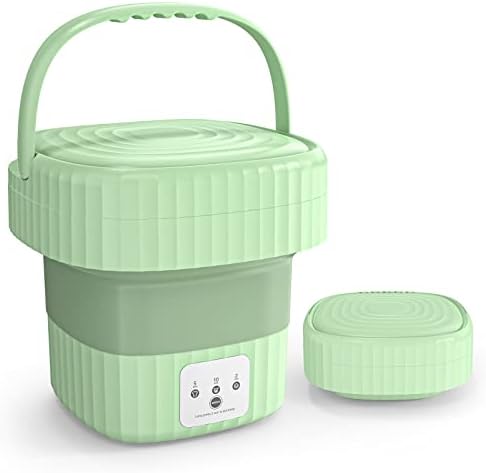 Portable Washing Machine, Mini Washing Machine Foldable Laundry Bucket,Portable Small Washer by for Socks Underwear or Small Items, Travel Business Trip or College Rooms Portable Washing Machine, Mini Washing Machine Foldable Laundry Bucket,Portable Small Washer by for Socks Underwear or Small Items, Travel Business Trip or College Rooms