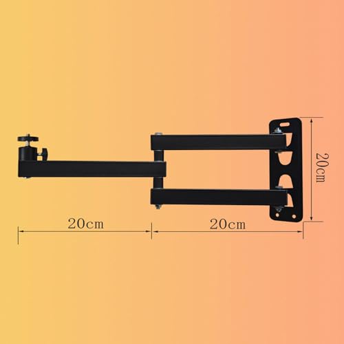 Support mural pour projecteur de salon et bureau pliable en fer - 3