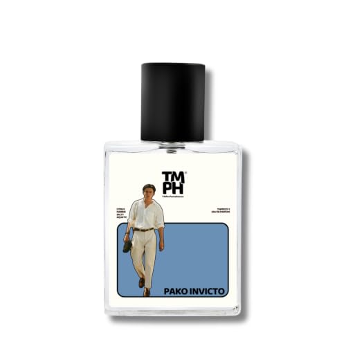 Image of TMPerfumehousePAKO INVICTO EDP for Men | Fresh, Citrusy & Long Lasting Perfume Spray | Citrusy, Salty & Marine Fragrance | Luxury Gift for Him | TMPH | 50ml