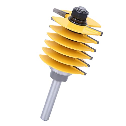 Fresa para madera de 8mm con diseño antirretroceso para juntas fijas