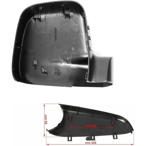 Coque de rétroviseur cassée ? Cadre et cache gauche pour T5 et Caddy 3 - 4
