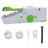 Utilisation Etendue et Manipulation Ssimple: La petite machine à coudre domestique convient aux tissus, vêtements, pantalons, jeans, t-shirts, rideaux et tapisseries. Les débutants peuvent aussi l'utiliser, et les enfants peuvent réaliser des créations DIY, comme coudre des petites vêtements, des mouchoirs, etc. Ce n'est pas seulement un jouet, mais aussi un outil pour cultiver de bonnes habitudes manuelles chez les enfants et ajouter plus de plaisir.