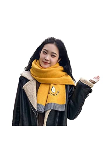 Bufanda de invierno LOTIE color sólido chal elegante para mujer 6