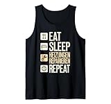 Eat Sleep Heizungen Reparieren Repeat Tank Top