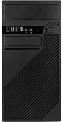 Image of in Win EFS712 Micro ATX Mini Tower Computer Case with 450W PSU, Tool-Free Design, 5.25 inch Drive Bay x 1, 3.5 inch Drive Bay x 1, USB 3.0 x 2 + USB 2.0 x 2 Front Ports, HD Audio