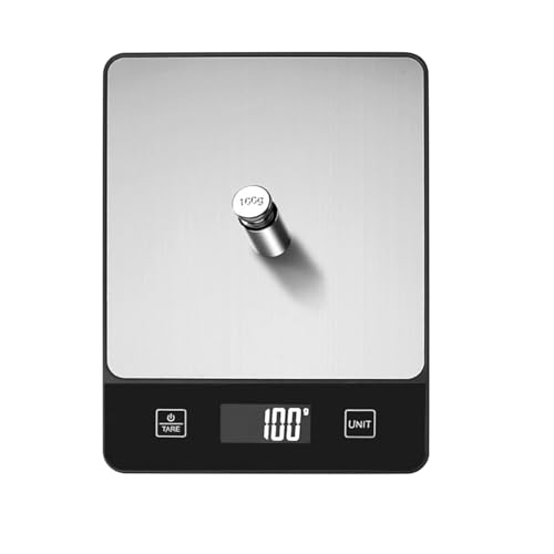 Food Scale, 22lb Digital Kitchen Scale Weight Grams and oz for Cooking Baking, Precisely Measures Grams and Ounces for Baking and Cooking, Waterproof
