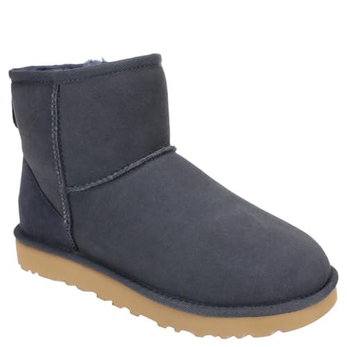 UGG Women's Classic MINI II Fashion Boot, Dark Indigo, 12