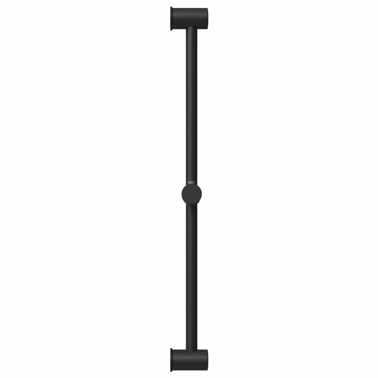 Soporte para alcachofa de ducha de acero inoxidable de 71 cm con rotación de 360 grados y ajuste de altura, montaje en pared antideslizante para baño, brazo de ducha de extensión y ducha de