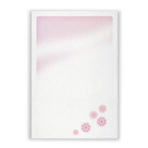 高級紙 私製 喪中はがき 文例印刷入 50枚 デザインNo.086(無地)