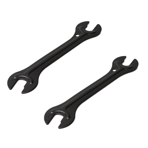 BRIIKPP 薄型自転車ハブコーンレンチセット 13/14/15/16mm 2セット メンテナンス取り外しツール サイクリング専用スパナ