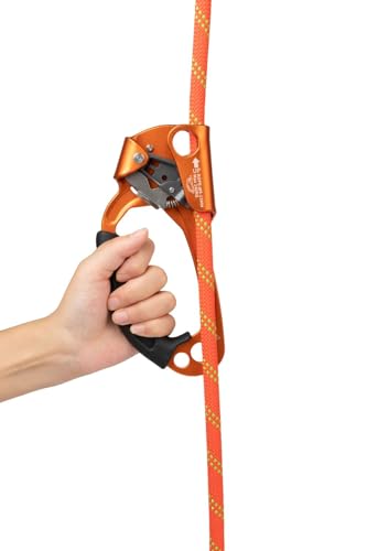 Zeluga HALRSETBO Quick Up Double Hand Ascender for Both Hand, Blue/Orange (Both Hand)