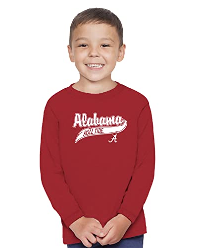 Little King NCAA - Camiseta de manga larga para bebés y niños pequeños, logotipo de la Universidad, colores del equipo (6M 12M 18M 2T 3T 4T), Color del equipo, 12 meses