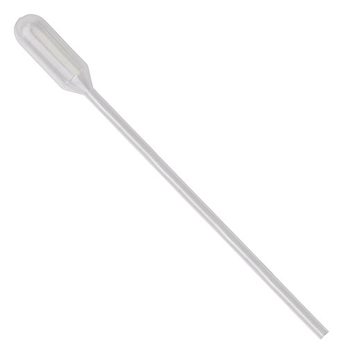 Transfer Pipette, 1.5ml, 0.3ml Graduated @ 0.1ml, Pediatric, 116mm, Bulb Draw - 0.9ml, Karter Scientific® 220R1 (Case 5000)
