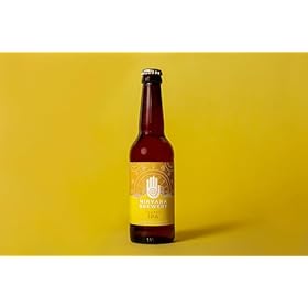 Nirvana IPA (12 X 330ml Bottles) 0.5% ABV | Alcohol Free Beer | Zesty Grapefruit Cascade Hops | Natural Carbonation | Low Calorie, 33 Calories Per Serving | Vegan | Non Alcoholic Premium Craft IPA | – Nirvana Brewery