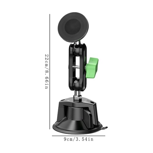 Soporte magnético para coche sin caídas con succión de vacío 360 para panel de salpicadero 2