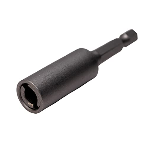 Century Drill & Tool 68702 5-Pack of ¼” Eye Lag Drivers, Bulk Bagged, Drives ¼” Eye Lag Screws in Wood or Metal with Screw Gun, All Metal Design, ¼” Hex Shank x 2-3/4” Length…