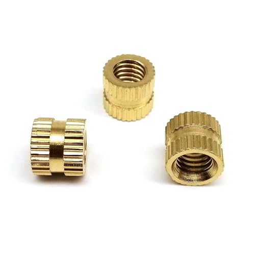 Inserts filetés en laiton M5 de 12mm de haute précision géométrique - 3