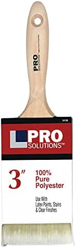 36-Pack of 3” Pro Solutions 24130 Polyester Paint Brush, Beavertail Handle