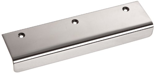 Sugatsune SN 304 Stainless Steel Edge Pull Handle, Mirror Finish, Threaded Holes, Rectangular Grip, 2-9/16
