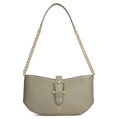 Image of Da Milano Leather Shoulder Bag for Women (00749OL)