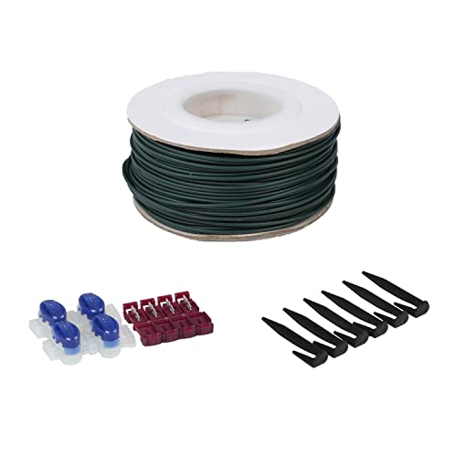 Greenworks Zubehör für Mähroboter incl Begrenzungskabel, Kabelverbinder und Erdnägel