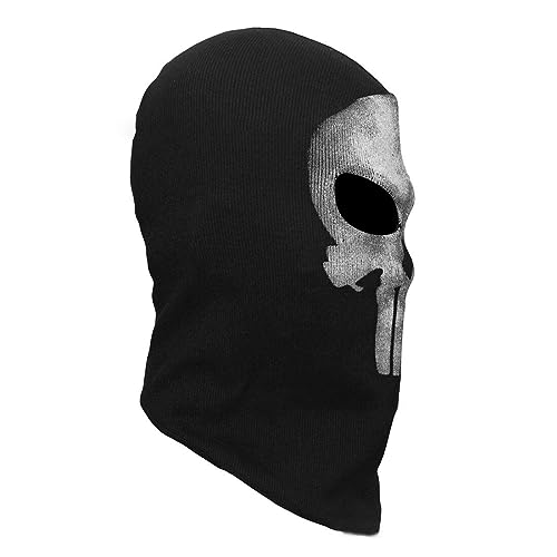 Balaclava Skull Ghost Mask Full Face Mask for Halloween Cosplay Party Outdoor Motorcycle Ski Snowboard Cycling Hiking