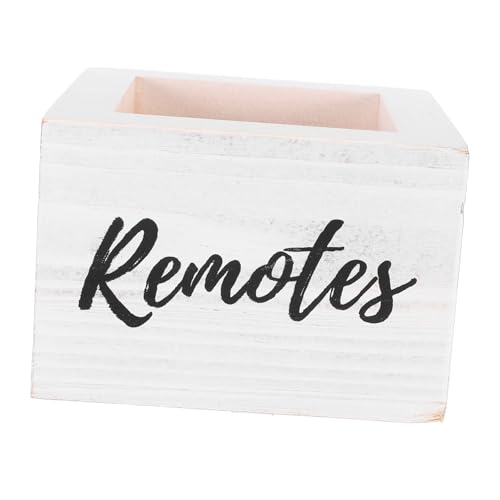 BUGUUYO Caja De Almacenamiento Para Control Remoto Organizador De Aire Acondicionado Organizador De Control Remoto Para Dormitorio Soporte De Control Remoto De Escritorio Para Tv