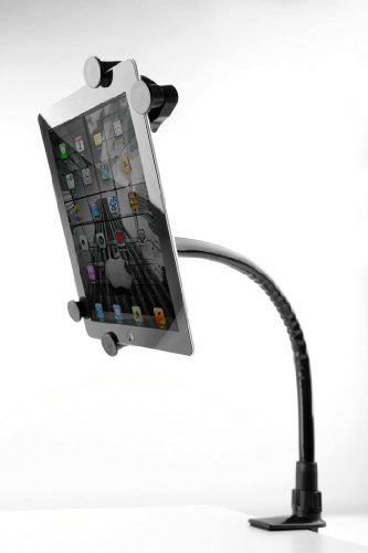 Mobiletoyz Nero Tablet Supporto Morsetto per scrivania. Adatto per Tutti Gli iPad, Samsung Tab, Microsoft Surface e Molti Altri