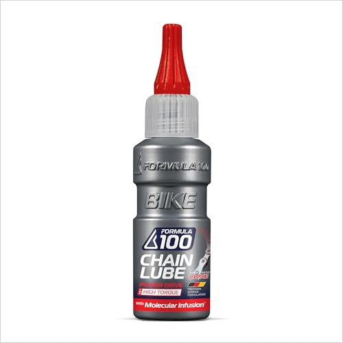 Formula 100 eBike Chain Lube – Lubricant for Electric Bikes – Durable Corrosion & Wear Protection, Friction Reduction, Race Day Blend – 50ml (1.69 oz)