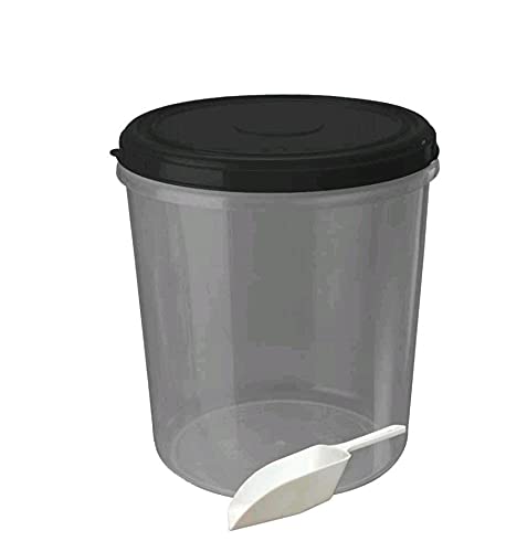 AIR O MATIC Kitchen Storage Container BLACK Color With Free Scoop (10 Ltr) (B09821S7Q7) Amazon Price History, Amazon Price Tracker