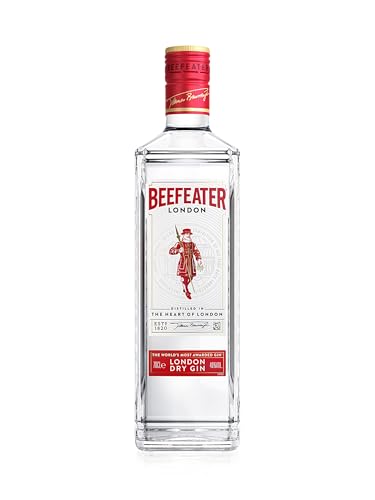 Beefeater London Dry Ginebra Original, 700ml (Paquete de 12)