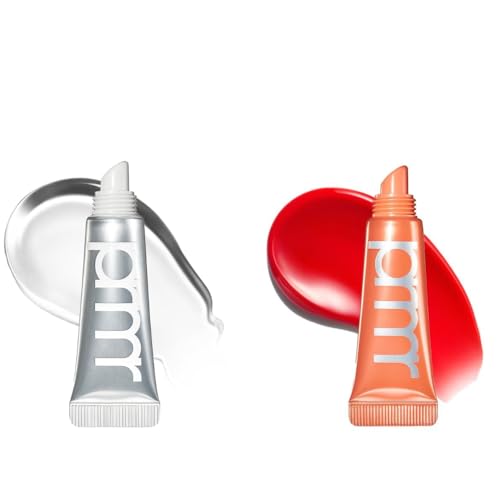 Primera Retinol Serum Bare + Sky Coral | Tinted Hydrating Oil & Stain with Collagen for Moisturizing Care, Korean Tint, 0.24 oz / 7g, Gift Sets