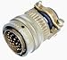 Amphenol PT06E-18-30P(SR) MIL-C-26482 Series 1 Connector, Solder Contacts