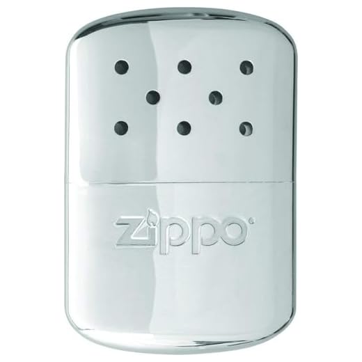 ZIPPO カイロ ハンディウォーマー オイル充填式 シルバー