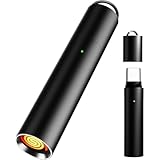 タイプc 電子ライター 気流感知・USB - C 接続式の電熱式ライター 電池不要で、スマホやポータブルバッテリーの C ポートから給電可能 防風設計で、いつでも応急使用に最適 室内・室外・旅行など幅広いシーンで便利