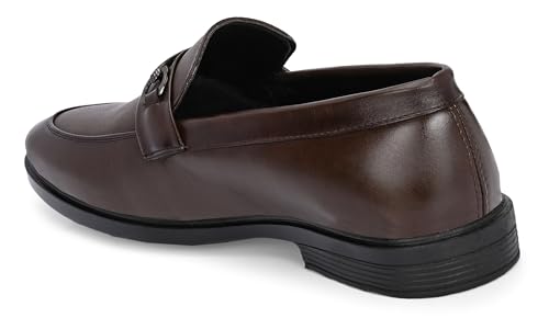 Image of Server Slip-On Mens' Formal Shoe | Pull On Stylish Non-Lace Design | Soft Cushioned Insole for Comfort | Premium Craftsmanship & Durable Build | Perfect for Office & Formal Wear | Loafer Look